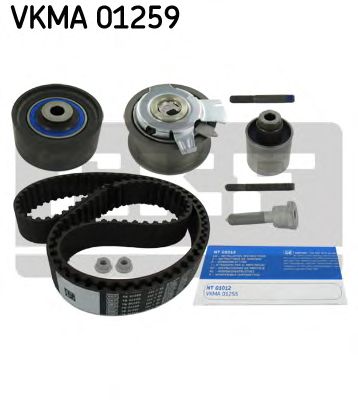 VKMA 01259 SKF Комплект (ремінь+ролики)1